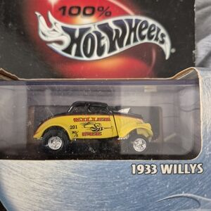 Hot Wheels 1933 Willys Die-Cast Car - Yellow and Black